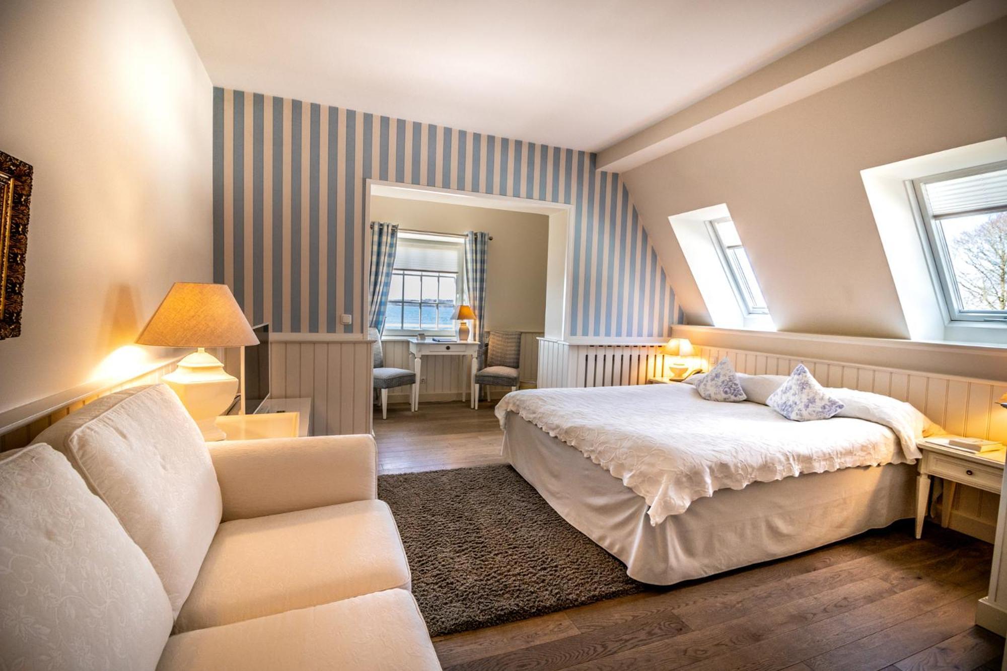 Strandhotel Glücksburg Buitenkant foto