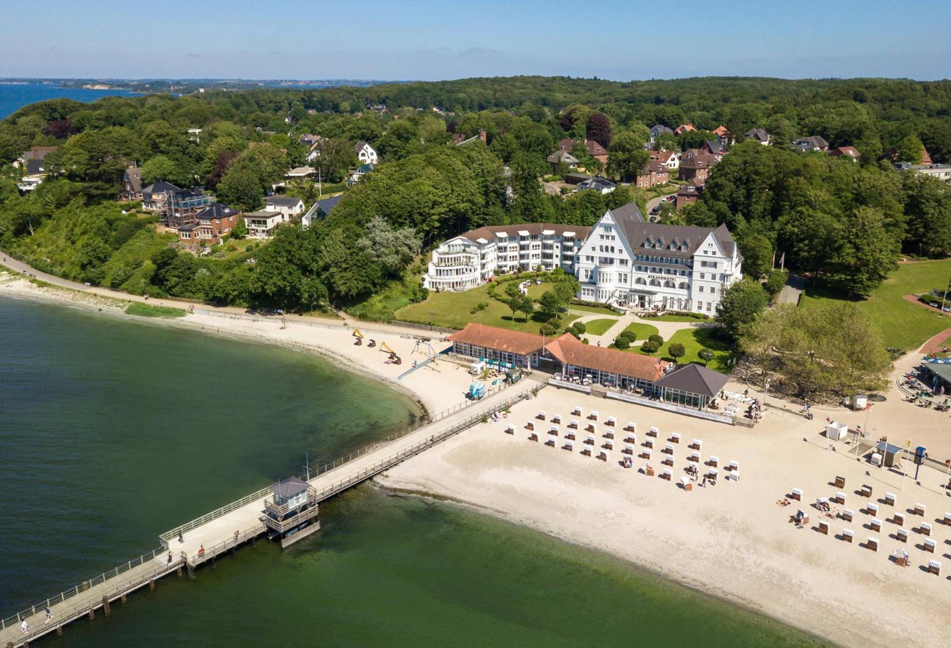 Strandhotel Glücksburg Buitenkant foto