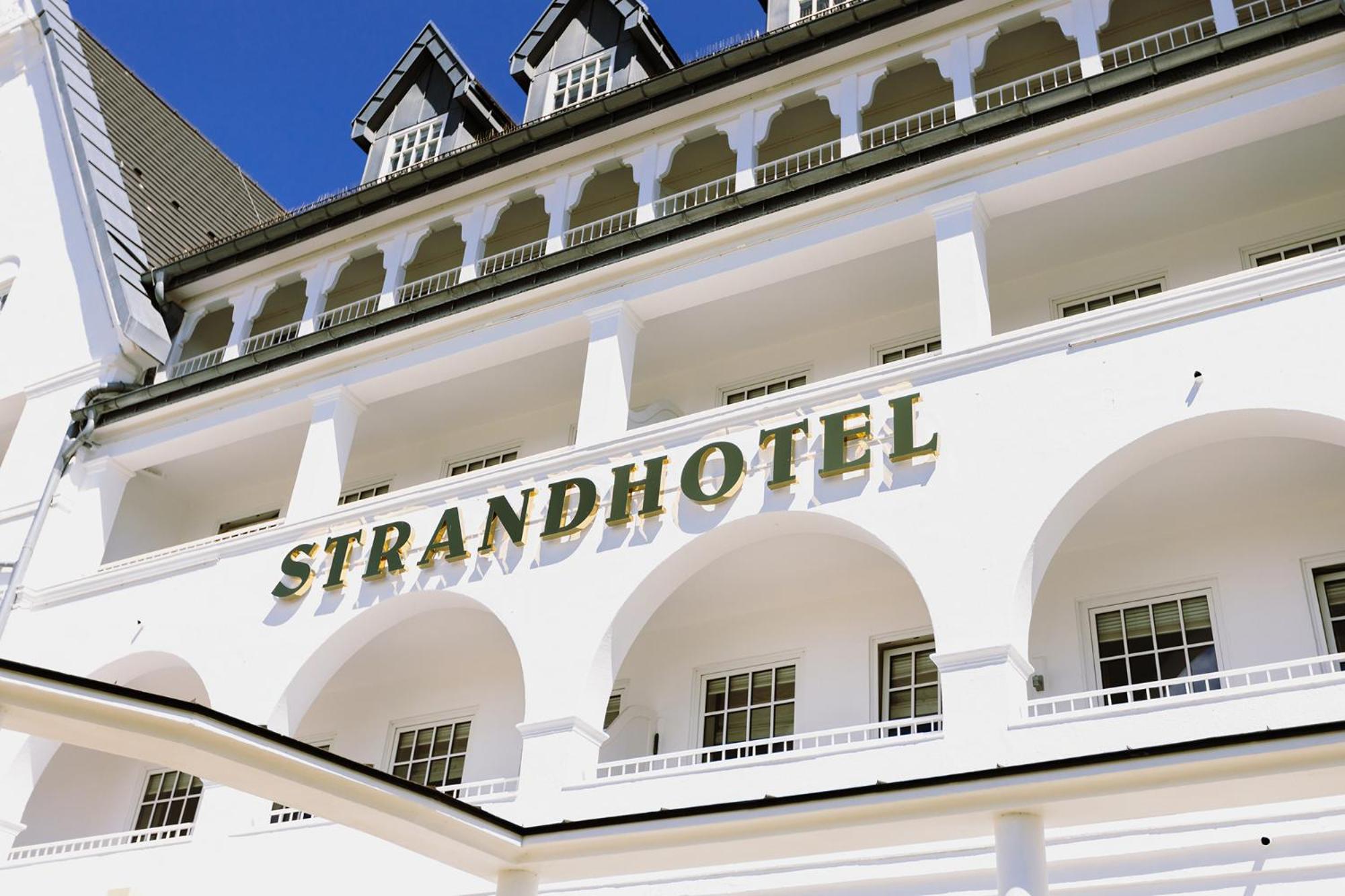 Strandhotel Glücksburg Buitenkant foto