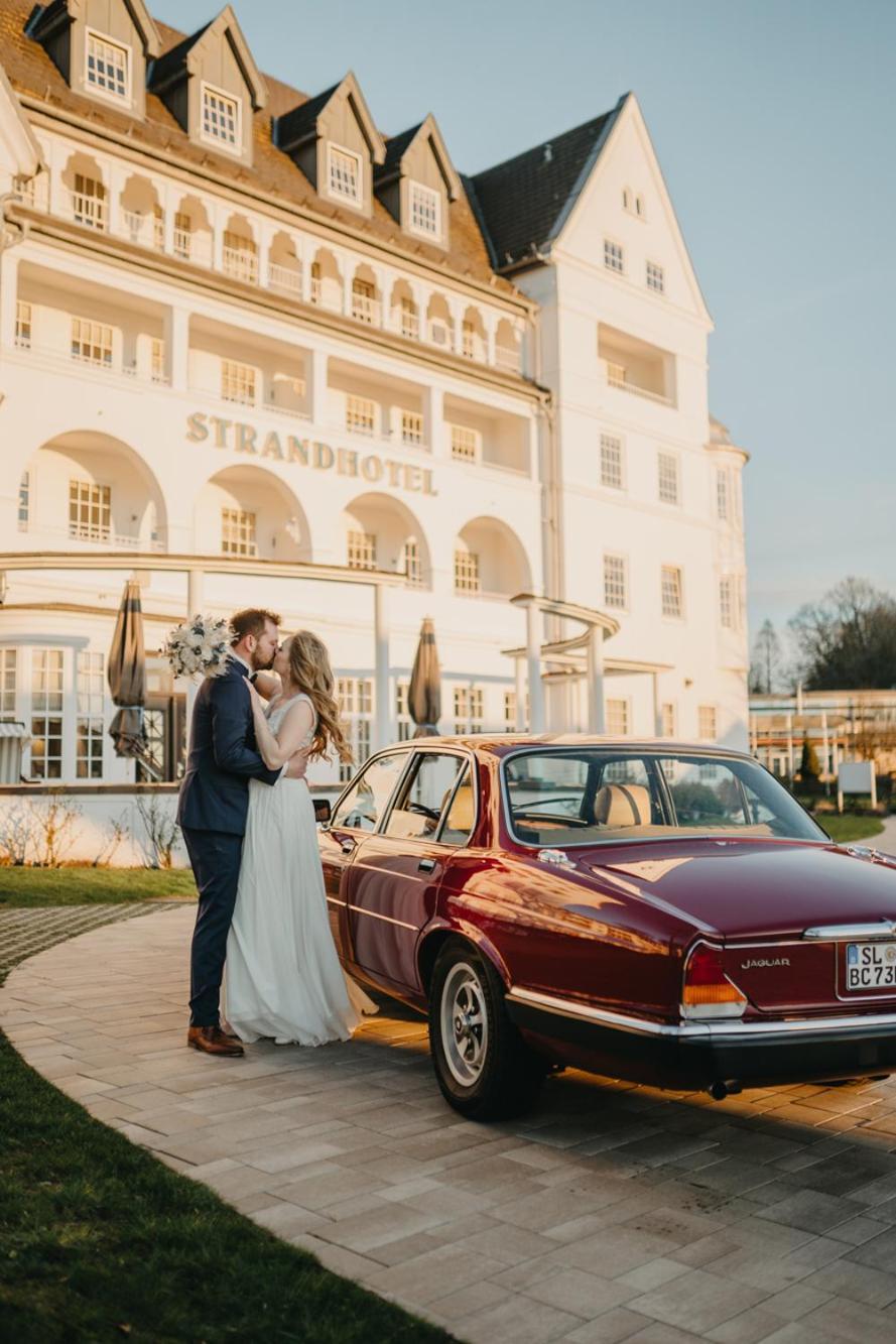 Strandhotel Glücksburg Buitenkant foto