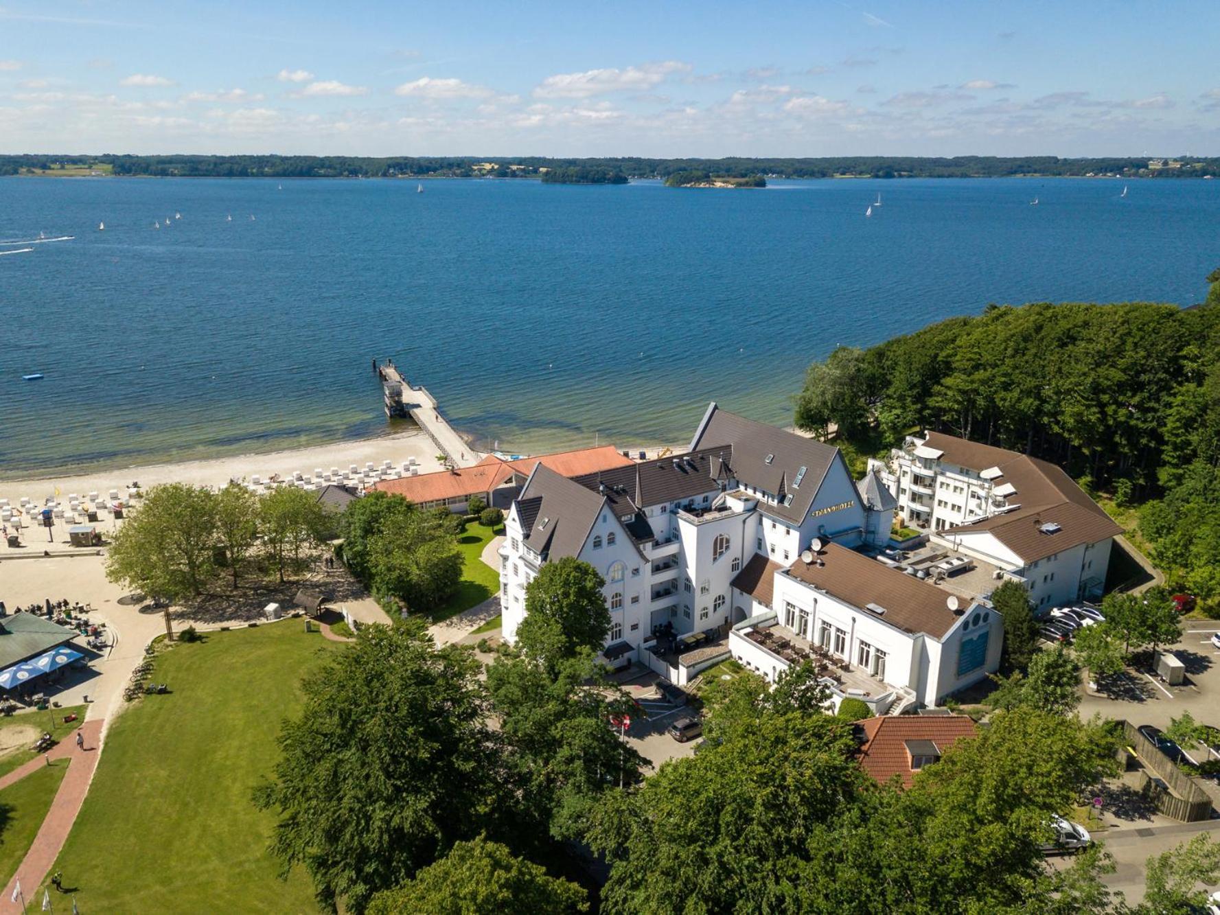 Strandhotel Glücksburg Buitenkant foto