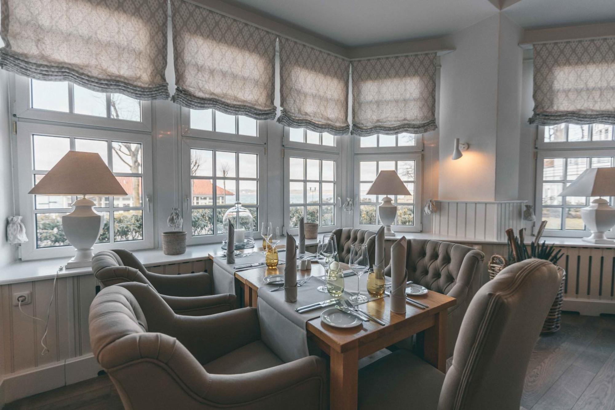 Strandhotel Glücksburg Buitenkant foto