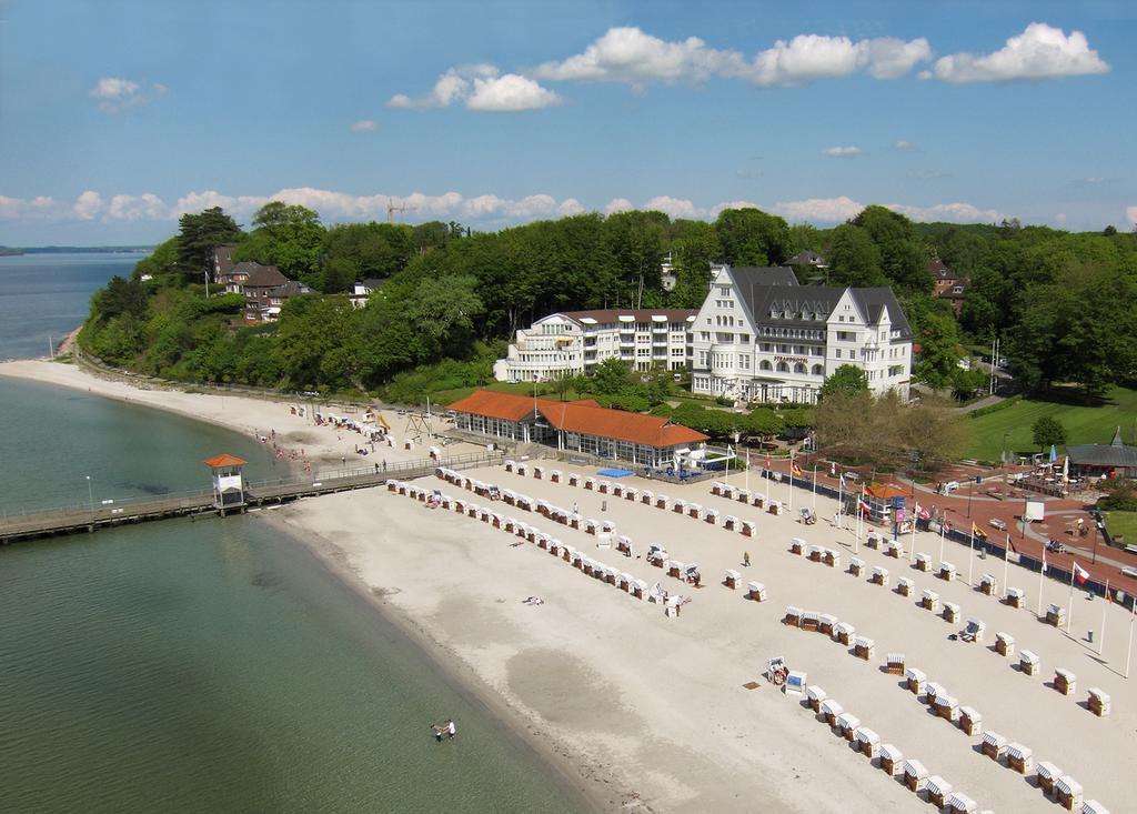 Strandhotel Glücksburg Buitenkant foto