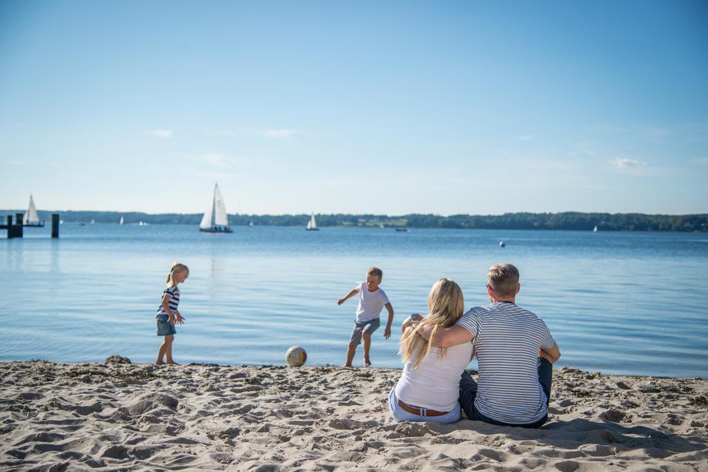 Strandhotel Glücksburg Buitenkant foto